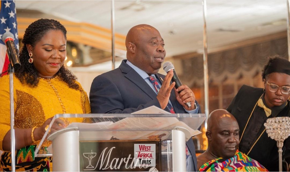 Fundraising gala in Maryland, USA.